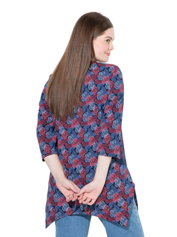 Ulla Popken Longshirt in dunkel kirschrot