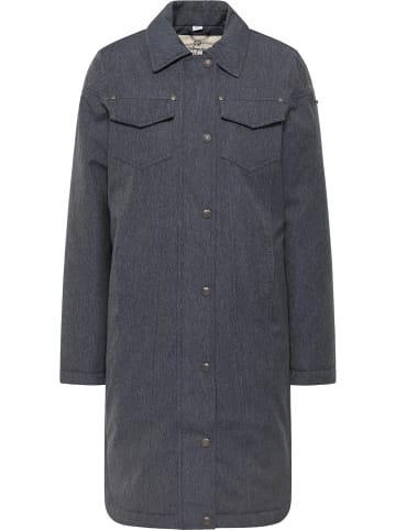 DreiMaster Vintage Winterparka in Denim Blue