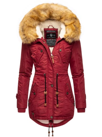 Navahoo Wintermantel La Viva in Blood Red