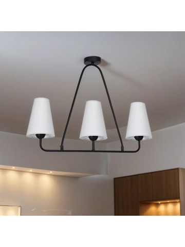 Licht-Erlebnisse Deckenlampe (B)15 x (L)90 x (H)57 cm in Schwarz Grau