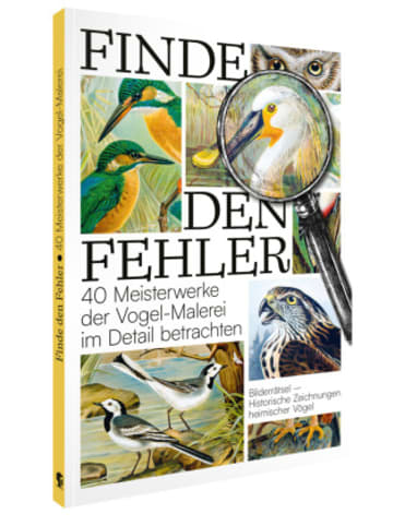 Favoritenpresse Buch - Finde den Fehler - 40 Meisterwerke der Vogel-Malerei