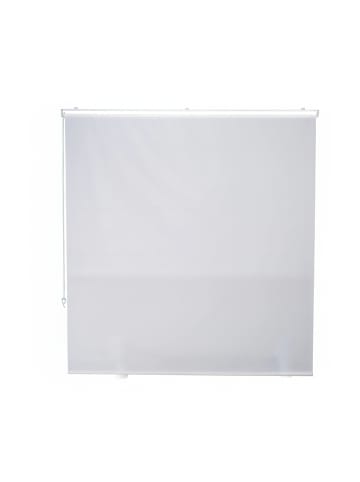 relaxdays Duschrollo in Weiß - (B)160 x (H)240 cm