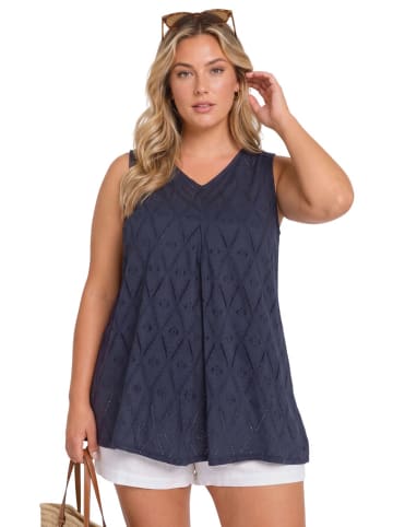 Shape Of You Blouse in Dunkelblau