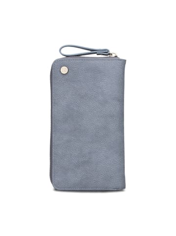 Zwei Jana Geldbörse 20 cm in nubuk sky