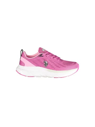 U.S. Polo Assn. Rosa Damen Sneaker aus Polyurethan