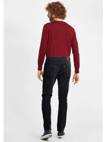 BLEND Stoffhose BHManito in Nachtschwarz