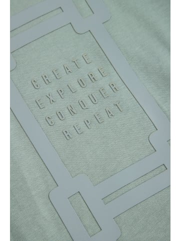 Coccodrillo Langarmshirt aus Baumwolle in grün