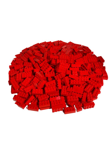 LEGO 2x4 Bausteine 3001 100x Teile - ab 3 Jahren in red