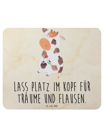 Mr. & Mrs. Panda Mauspad Kuh mit Spruch in Vintage