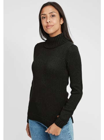 Oxmo Rollkragenpullover OXPia in Schwarz