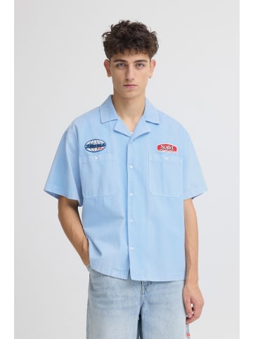 !SOLID Kurzarmhemd SDBoone in Blau