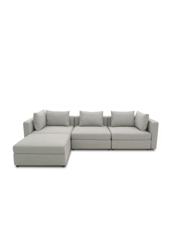 58 aufm Kessel GARTENLOUNGE Set 1 Bozhana 312x67x174 mit Outdoorbezug in silber