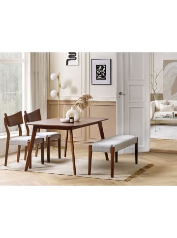 Beliani Esszimmertisch EPHRATA in Braun - (W) 90 x (H) 74 x (L) 150 cm