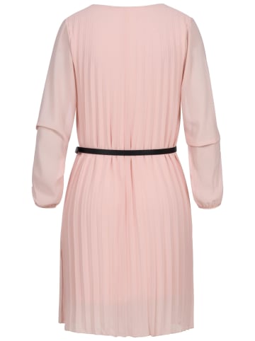 Cloud5ive Cloud5ive Cloud 5ive Pleated Dress with belt in rose