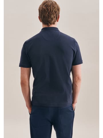 Seidensticker Polo Slim in Dunkelblau