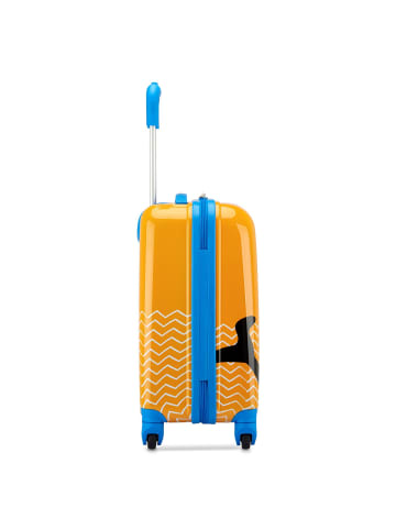 Roncato Looney Tunes 4 Rollen Kindertrolley 44 cm daffy duck arancio