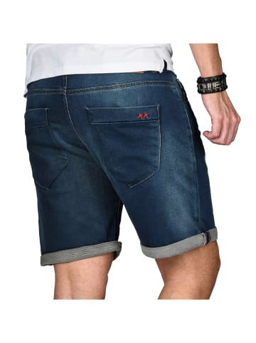 Alessandro Salvarini Jeansshorts Salvarini-Shorts-Multi4 in Blau