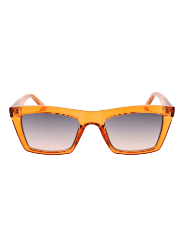 Damen Sonnenbrillen Rechteck Orange