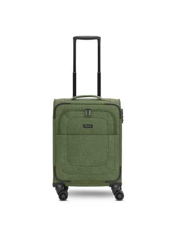 Redolz Essentials 12 CABIN 4 Rollen Kabinentrolley 55 cm olive