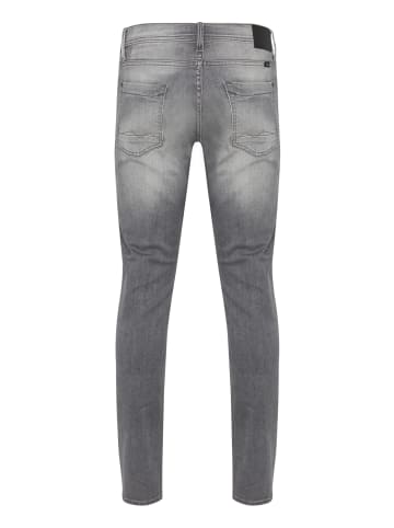 BLEND Slim Fit Jeans Basic Denim Hose Stoned Washed TWISTER FIT in Hellgrau