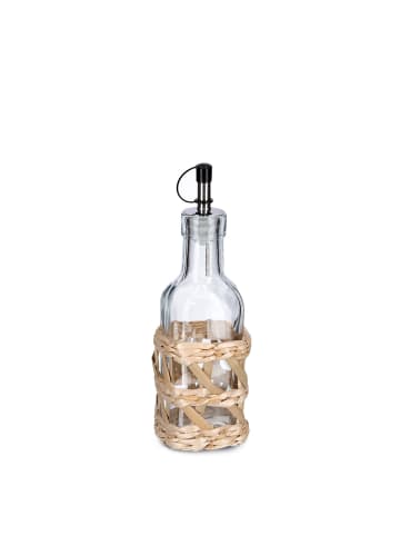 Zeller Essig- und Olivenölspender BOHO, 150 ml in Transparent, Ø 6,2 x (H) 19,5 cm
