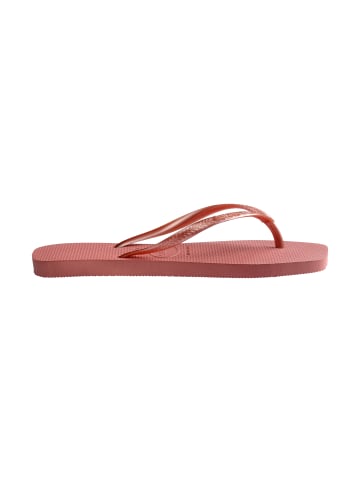 Havaianas Slim Square Zehensandalen zum Hineinschlüpfen Canyon Clay