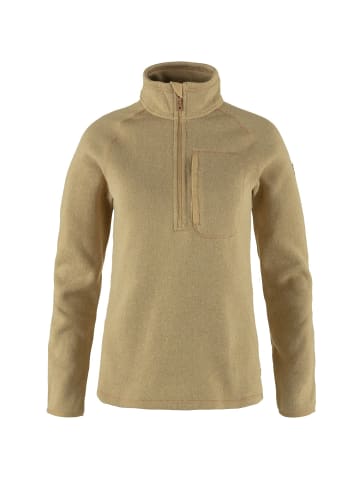 FJÄLLRÄVEN Fleecepullover Övik in Hellbraun