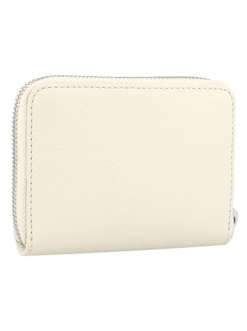 Lacoste City Court Geldbörse RFID Schutz Leder 11.5 cm in bone white