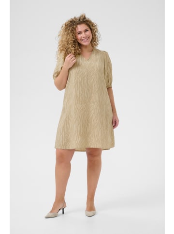 KAFFE curve Kleid KCelna in Feather Gray/Chinchilla Animal