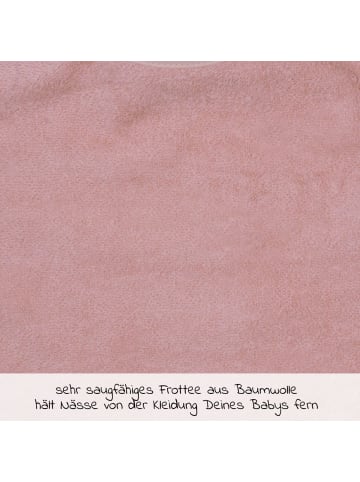 Wörner Riesen-Klettlätzchen 30 x 45 cm - Uni in rosa