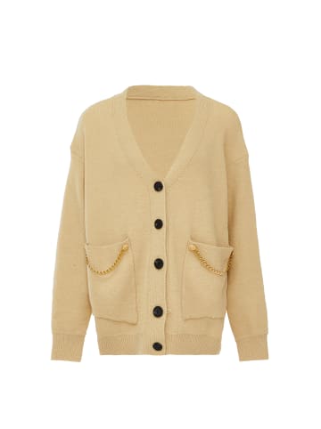 caissa Damen Strickjacke in Beige