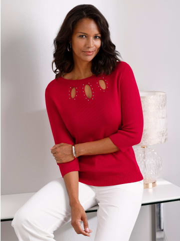 WITT WEIDEN Feinstrickpullover in rot