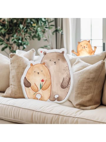 Mr. & Mrs. Panda kissen tier Bären Liebe ohne Spruch in Weiß