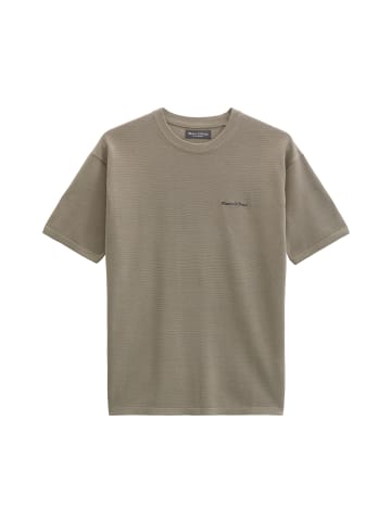Marc O'Polo Kurzarm-Pullover Travel Collection in Frozen Taupe