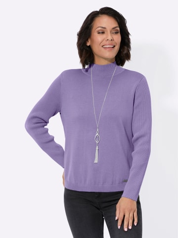 WITT WEIDEN Stehkragenpullover in lavendel