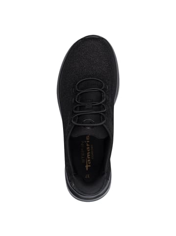 Tamaris WIDE FIT Sneaker in BLACK