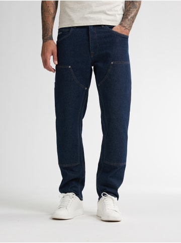Petrol Industries Utility Loose Fit Jeans Hiawatha in Blau