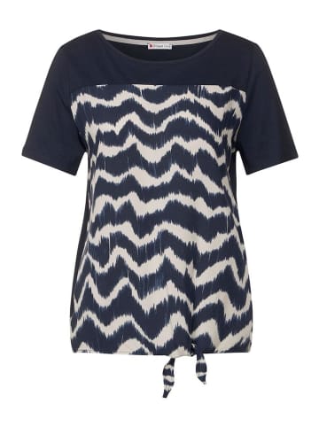 Street One T-Shirt in deep blue