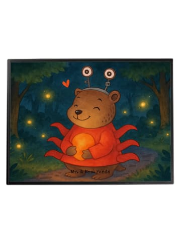 Mr. & Mrs. Panda Schreibunterlage Krebs Astrologie Design ohne S... in Weiß