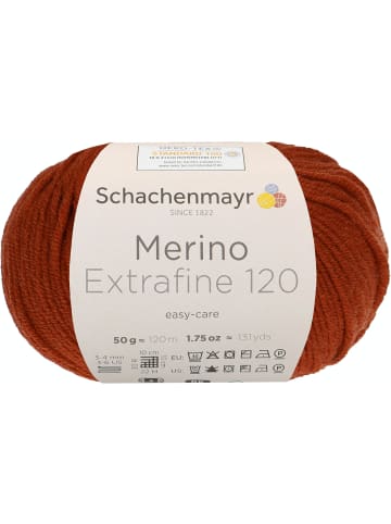 Schachenmayr since 1822 Handstrickgarne Merino Extrafine 120, 50g in Ziegel