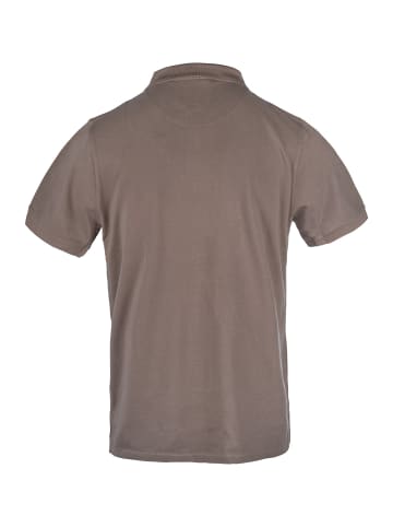 Poolman Poloshirt Polo Uni Garment Dye Classic Fit in Stone