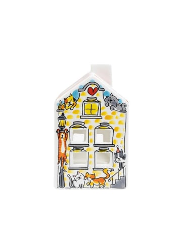 Blond Amsterdam Teelichthalter Katzenliebhaber in Bunt - 14,50cm