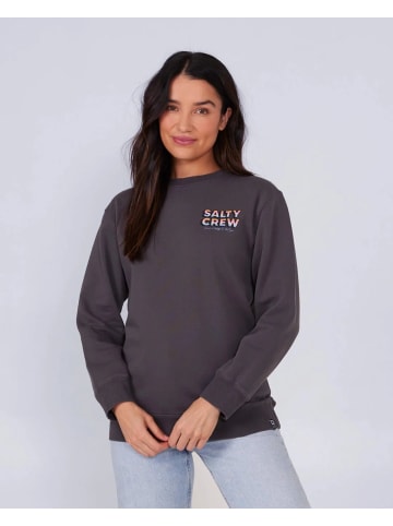 Salty Crew Pullover in Black