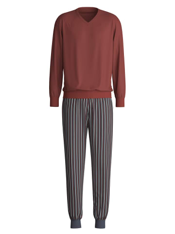 Calida Pyjama in brick red