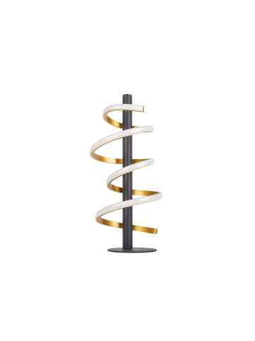 näve LED Tischleuchte "BELLEZA" in gold - (L)20 cm x (B)20 cm x (H)50 cm - EEK D