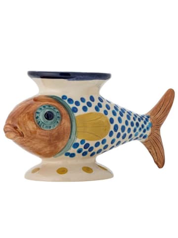 Bloomingville Vase NOBU Fisch Blumenvase Keramik 30x15 cm