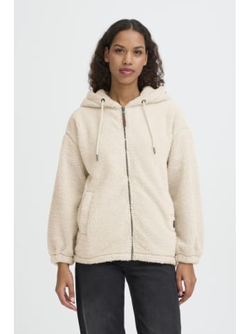 Oxmo Kapuzenfleecejacke OXBerina in Natur