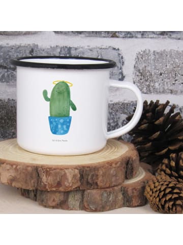Mr. & Mrs. Panda Tasse Kaktus Heilig ohne Spruch in Weiß