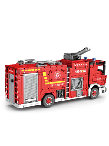 COFI 1453 Reobrix 22008 Feuerwehrfahrzeug RC Klemmbaustein 2888 Teile ab 14 in Rot