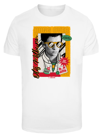 F4NT4STIC T-Shirt Sex Education Otis Hung Over Netflix TV Series in weiß